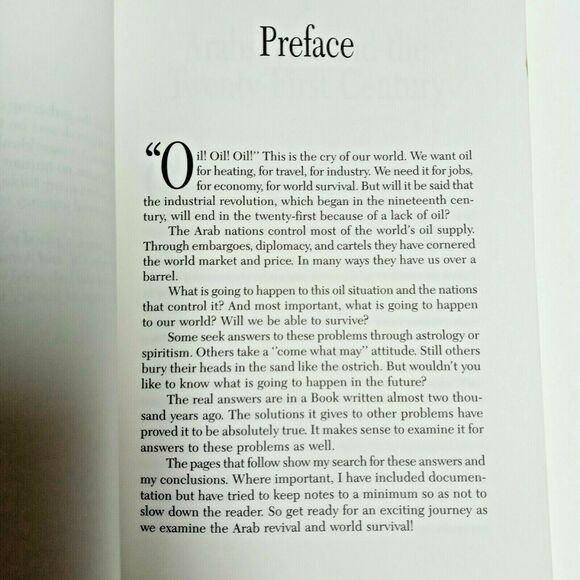 BUY 3...Arabs Oil Armageddon Understanding Middle Easts Role in Prophecy Book - Picture 5 of 10